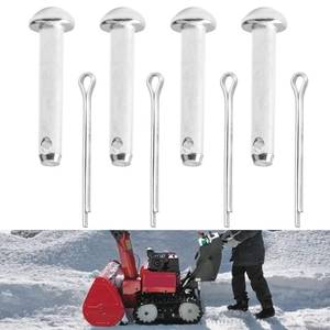 lot 4503 image: 4 Pack 90757-767-000  94201-30450 Pin and Split Cotter Pin Compatible with H-onda Snowblowers&nbsp