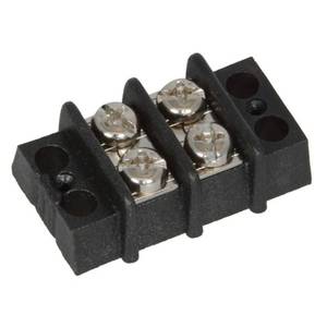 lot 4523 image: Adam Tech TDA-02 Terminal Block, 2 Position, Standard Double Row, 300VAC (Pack of 10)&nbsp