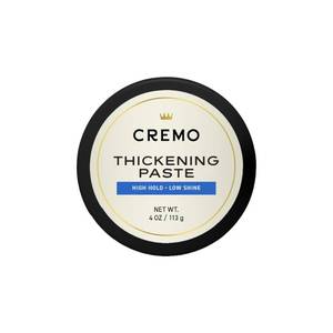 lot 4528 image: Cremo Hair Thickening Paste for Men - Premium Barber Grade Thickening Paste, High Hold and Low Shine, Hair Styling 4 Oz&nbsp