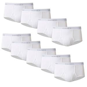 lot 4543 image: Hanes Men Hanes Mens Tagless White Briefs with ComfortFlex Waistband-Multiple Packs Available (Pack of 9) - Retail $35