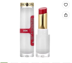 lot 4559 image: RevlonSuper Lustrous Glass Shine, Lip Balm, 006 Girly Swirly, 0.11 oz (3.1 g)&nbsp
