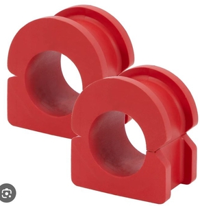 lot 4604 image: Front Sway Bar Stabilizer Bushings - Red Polyurethane&nbsp