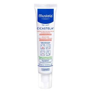lot 4617 image: Mustela Cicastela Moisture Recovery Cream - Multipurpose Baby Ointment for Skin Discomfort - with Natural Avocado &amp Hyaluronic Acid - Fragrance-Free - 1.35 fl. Oz&nbsp
