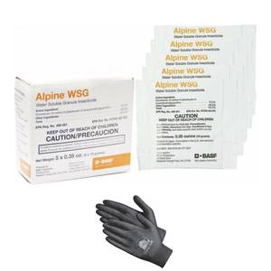 lot 4627 image: BASF Alpine WSG (5 x 10g)  Disposable Gloves - Retail $41