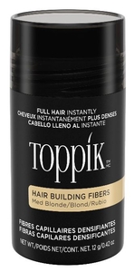 lot 4669 image: Toppik Medium Blonde 12 g  0.42 oz Hair Building Fibers  Fill In Fine or Thinning Hair&nbsp