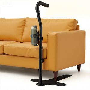 lot 2491 image: Couch Stand Assist with Cup Holder, Adjustable Height Chair Assist for Elderly Chair Lift Stand Assist with Non-Slip Handle for Elderly, Seniors, Pregnancy Women and Disabled, Loading 498LBs - Retail $66