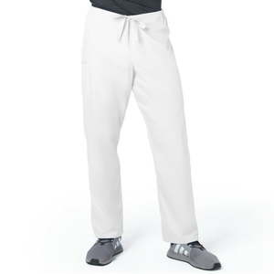 lot 67928 image: APPEARS NEW - Landau Unisex Straight Leg Scrub Pant Style 85221 White (Size XS) 1 Included