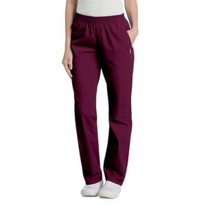 lot 67930 image: APPEARS NEW - Landau & White Swan Classic Relaxed Scrub Pants Style 8327 RWP & Style 14843 Wine (Size Medium) 2 Pack