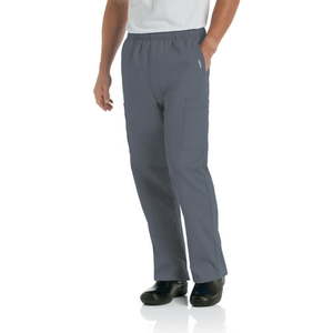 lot 67943 image: APPEARS NEW - Landau Essentials Comfort Seven Pocket Elastic Waist Drawstring Cargo Scrub Pant  Style 8555 STP & Style 8335 GRP (Size Medium Tall) 2 Pack   - Retail $58