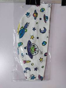 lot 67953 image: Scrub CabSurgical Cap Space Alien Print - 1 Included