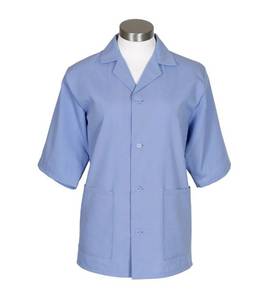 lot 67976 image: Regent Light Blue Button-Up Smock (Size Medium)