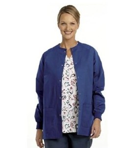 lot 68005 image: APPEARS NEW - Urbane Womens Crew Neck Jacket, Navy, (Size Medium)