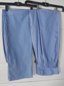 lot 68034 image: APPEARS NEW - Landau Medical Scrub Pants 8312 (Size Small) Blue 2 Pack