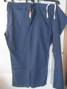 lot 68082 image: APPEARS NEW - Navy Blue Work Pants (Size Large) 2 Pack