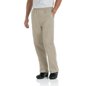 lot 68099 image: APPEARS NEW - Landau Essentials Comfort Seven Pocket Elastic Waist Drawstring Cargo Scrub Pant Style 8555 SAP (Size Medium Tall) 1 Included   - Retail $51