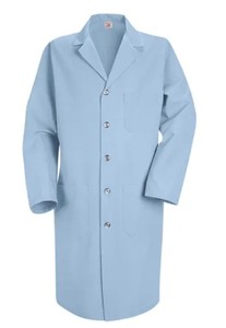 lot 68104 image: APPEARS NEW - Red Kap Light Blue Work Coat (Size Medium)