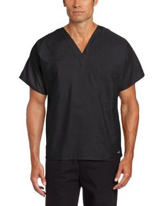 lot 68118 image: APPEARS NEW - Landau Unisex Reversible Dolman Sleeve V-Neck Scrub Top  Style 7502 (Size 2XL)