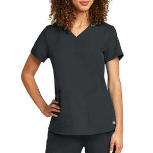 lot 68150 image: APPEARS NEW - Greys Anatomy Greys Anatomy�� 2-Pocket V-Neck Top Scrub Top (Size Medium)