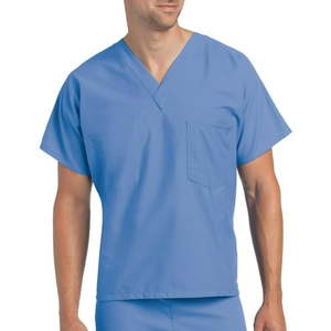 lot 68161 image: APPEARS NEW - Landau Unisex Reversible Dolman Sleeve V-Neck Scrub Top  Style 7502 (Size XL  Tall)