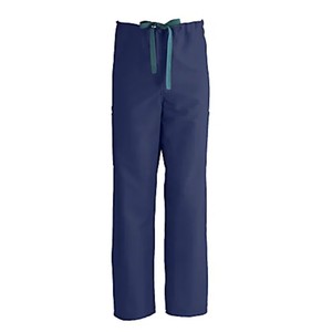 lot 68186 image: APPEARS NEW - Medline Navy Blue Scrub Pants (Size Large) 2 Pack