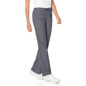 lot 68247 image: APPEARS NEW - Landau Flare Leg Scrub Pant Style 83222 Grey (Size XL Petite)