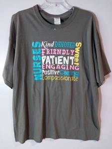 lot 68261 image: APPEARS NEW - Nurse Sweet Caring Professional T-Shirt 2XL