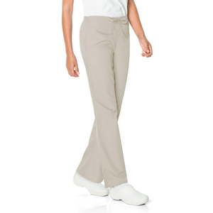 lot 68297 image: APPEARS NEW - Landau Womens Flare Leg Scrub Pant, Style 83222 Sand (Size XL)