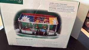 lot 1017 image: Department 56 Village Animated Bumper Fun Ride