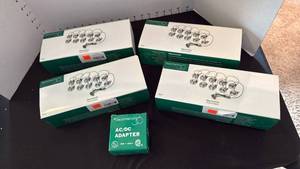 lot 1023 image: Department 56 Accessories Strings Of Spotlights with adapter