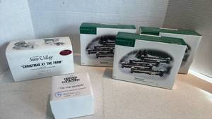 lot 1068 image: Department 56 Snow Village Christmas Accessories Collection