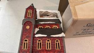 lot 1103 image: Department 56 snow village st James