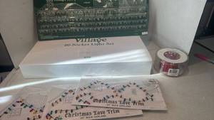 lot 1126 image: Department 56 Village Christmas Decorations Bundle