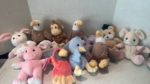lot 1135 image: Precious moments stuffed animals