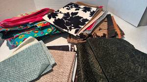 lot 1153 image: Upholstery samples and more