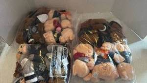 lot 1267 image: Harley Davidson plushies