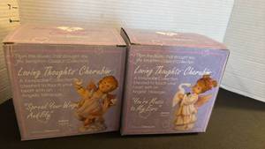 lot 1419 image: Loving Thoughts Cherubim Brittany and Jessica
