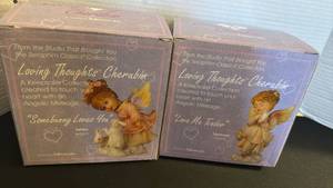 lot 1420 image: Loving Thoughts Cherubim Ashley and Stephanie