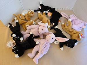 lot 1482 image: Ty beanies