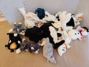 lot 1500 image: Ty beanies