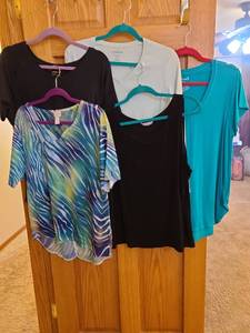 lot 1515 image: Ladies tops XL