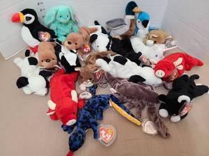 lot 1649 image: Ty beanies