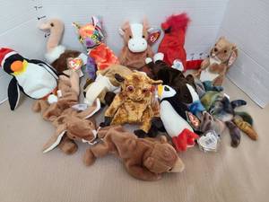 lot 1655 image: Ty beanies