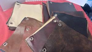 lot 3108 image: Leather Sample Set