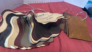 lot 3110 image: Leather Sample Set