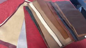 lot 3112 image: Faux Leather Sample Set