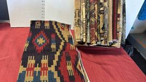lot 3128 image: Pendleton and other Upholstery samples