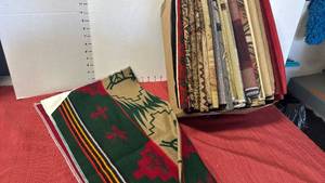 lot 3129 image: Pendleton and other Upholstery samples