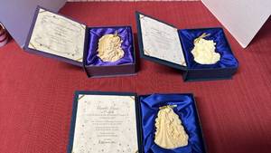 lot 3203 image: Seraphim ornaments