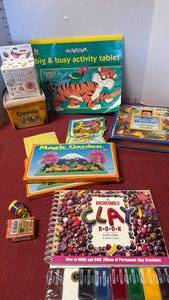 lot 3226 image: Kids Activity Bundle - Books, Games and Crafts Set