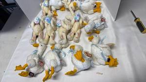 lot 3323 image: TY ducks and rabbits